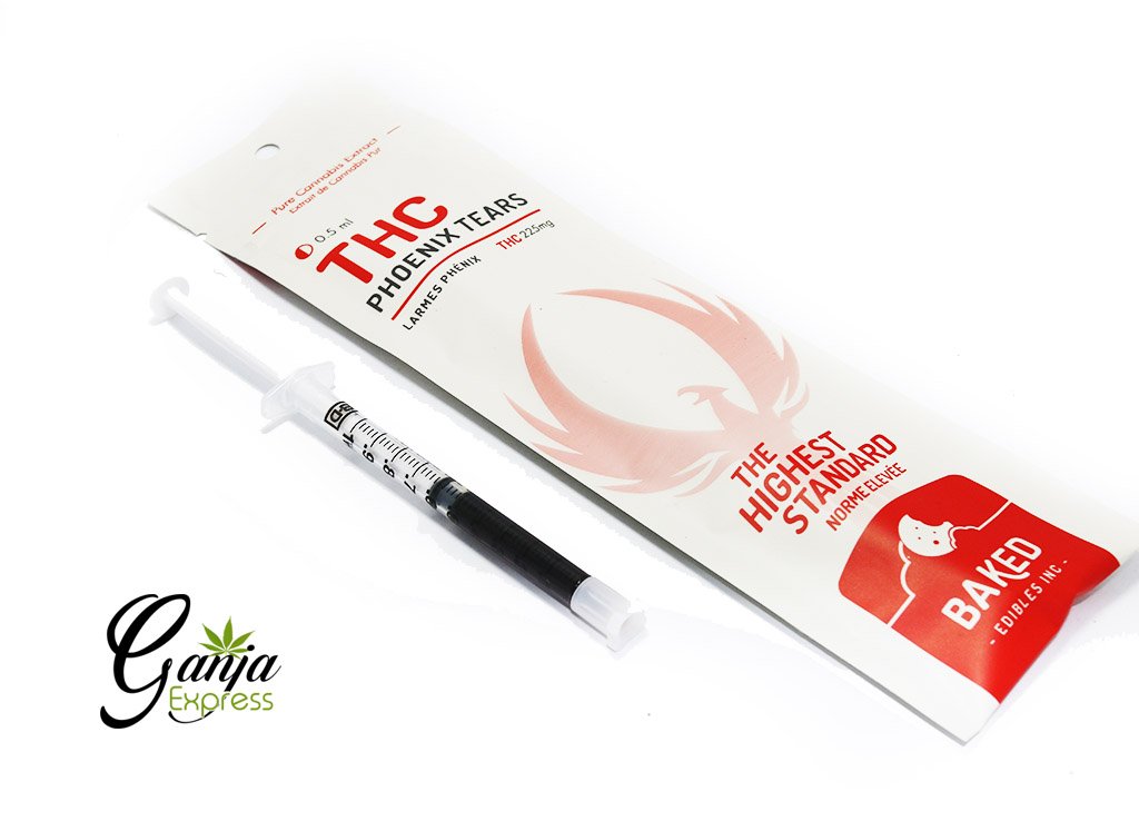 Baked – Phoenix Tears THC (225mg) – 0.5ml