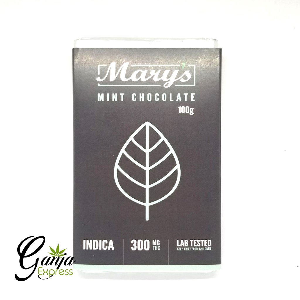 Mary’s Mint Chocolate Bar (300mg)